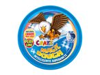 A round container of Contac Magic Bleach laundry detergent, featuring an eagle design.