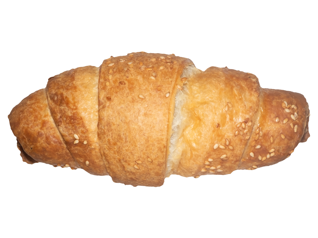 Aranybarna croissant szezámmaggal
