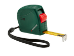 PARKSIDE rolmaat 5m, groen met rode knop en gele band