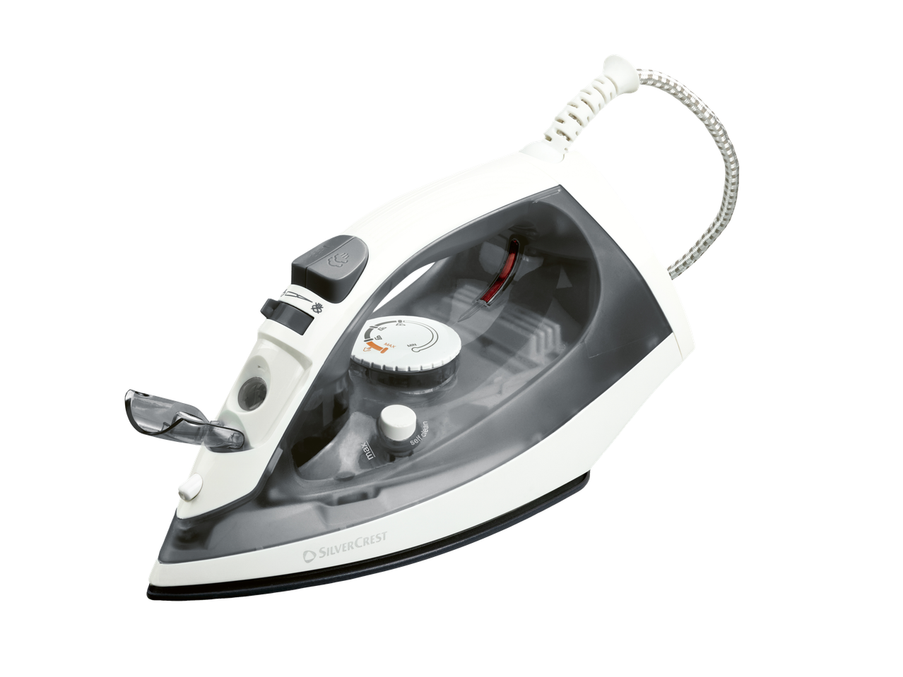 Silvercrest® garinis lygintuvas baltos ir pilkos spalvos