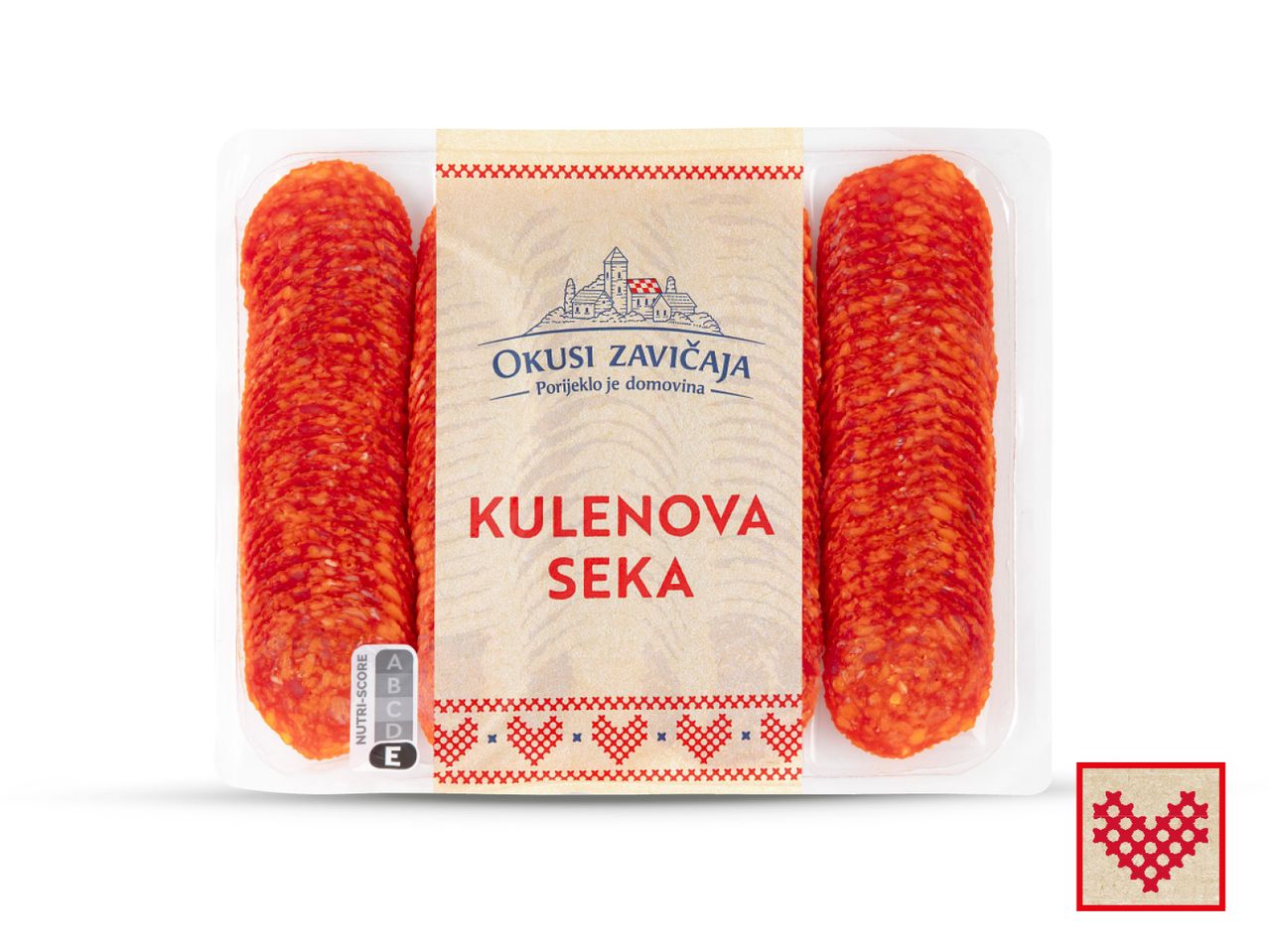 Pakiranje Kulenova seka kobasica.