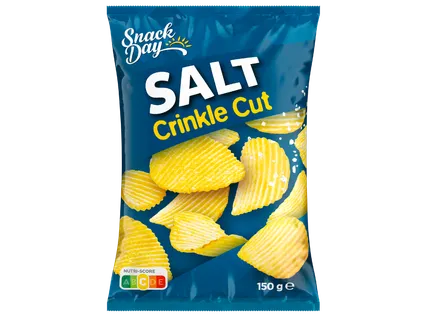 SNACK DAY Чипс със сол