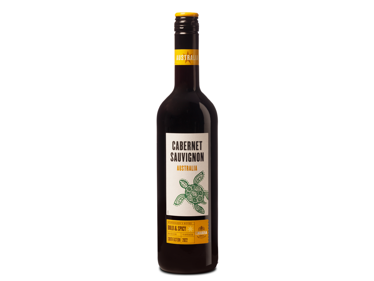 Australische Cabernet Sauvignon wijn, merk Cimarossa.