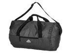 CRIVIT black lightweight duffel bag with shoulder strap and front zipper pocket.