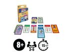 Monopoly Deal card game featuring Stitch, with various game cards and player information.