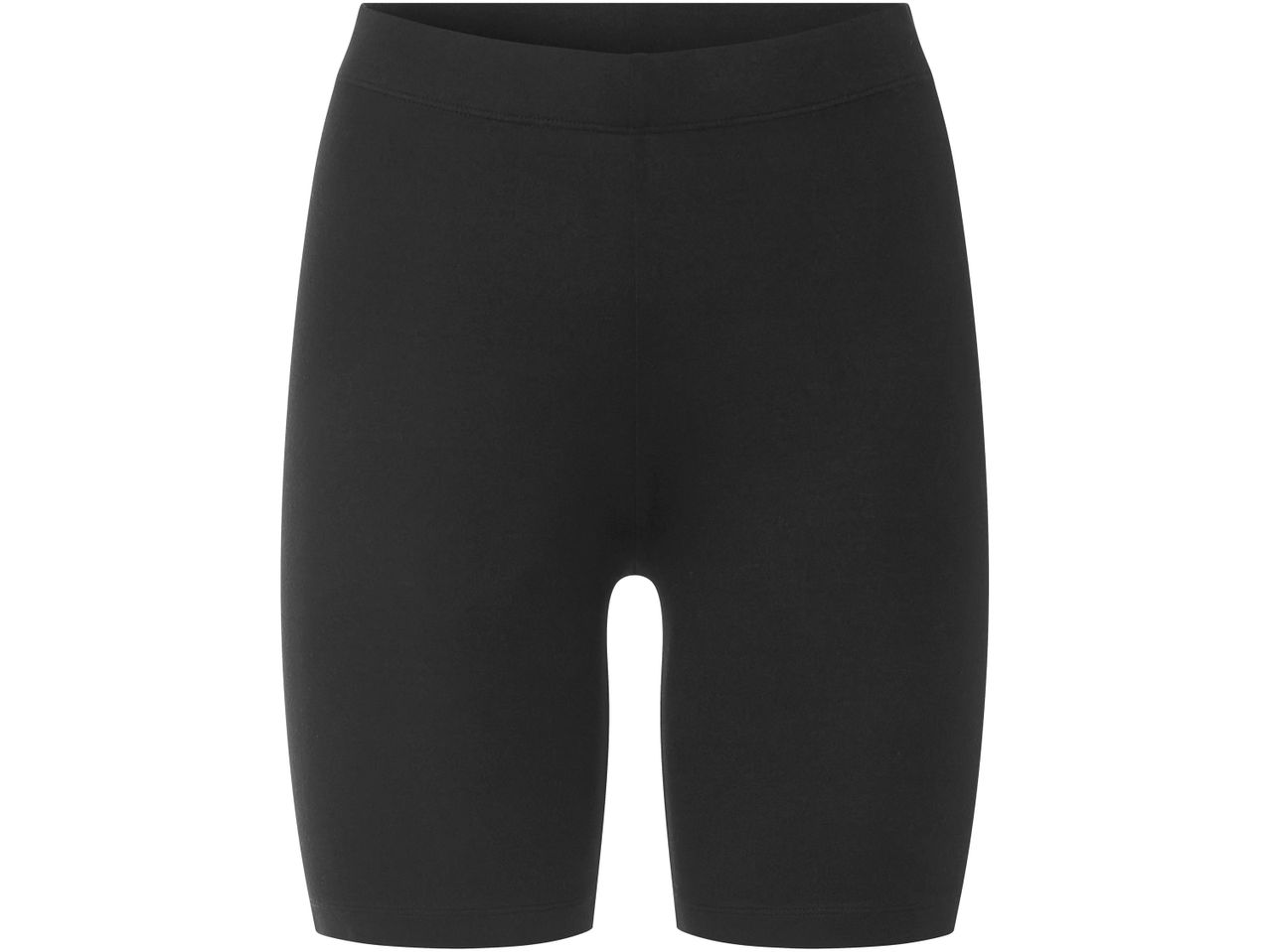Black women's biker shorts.