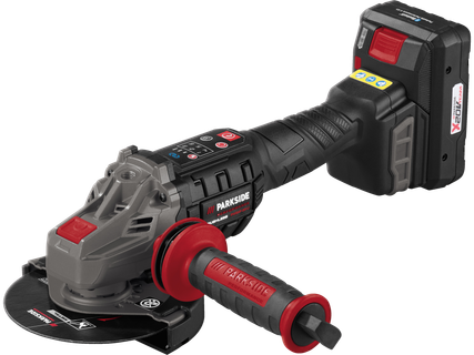 20 V akumuliatorinis kampinis šlifuoklis PWSAP 20-Li