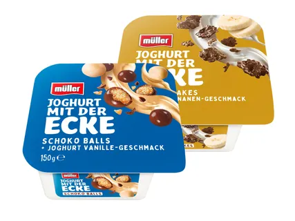 Müller Joghurt mit der Ecke