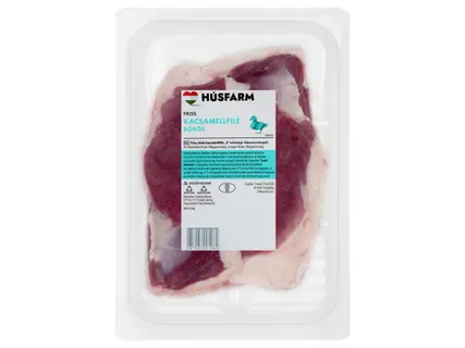 Friss, fiatal kacsamellfilé