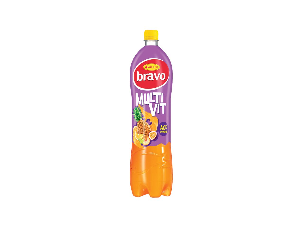 Flaša Rauch Bravo MultiVit soka sa više voća.