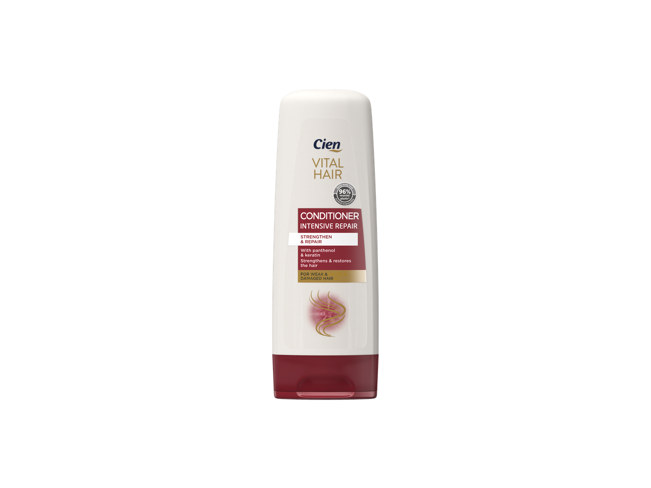 Cien Vital Hair intensyvaus remonto kondicionierius pažeistiems plaukams.