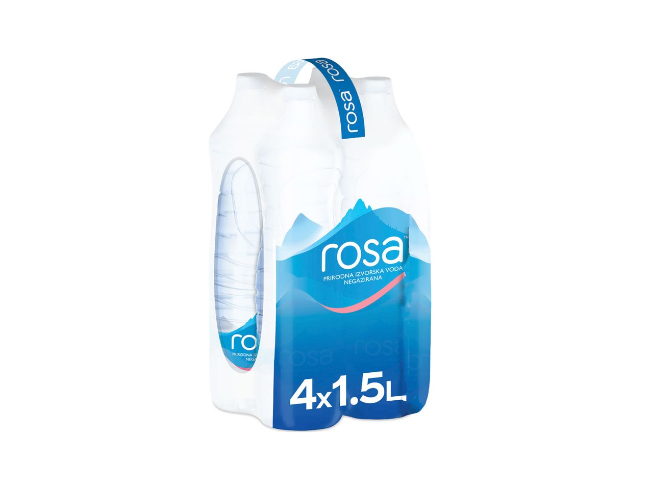 Pakovanje Rosa prirodne izvorske vode (4 x 1,5L).