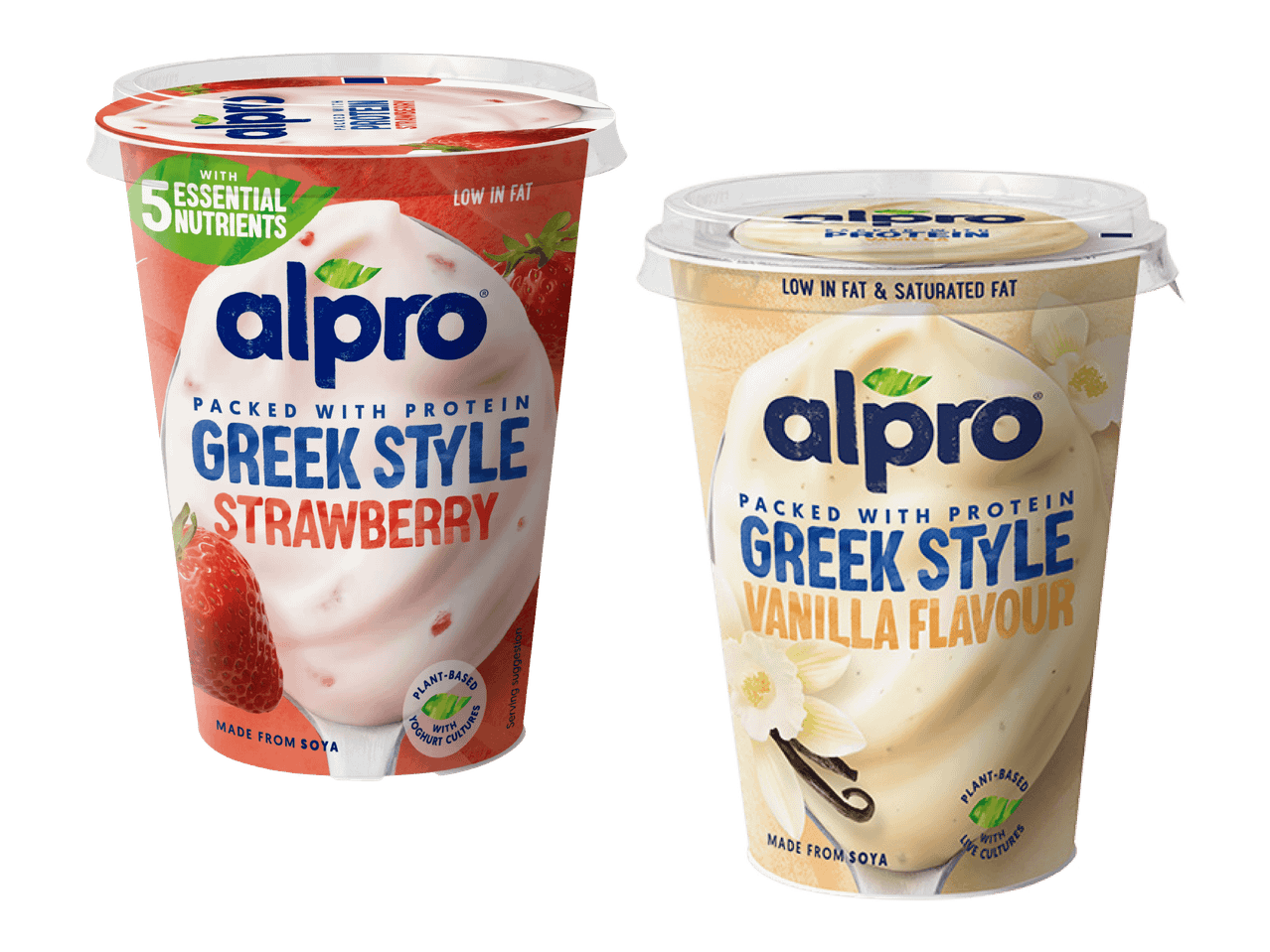 Greek Style -soijavalmiste 2 kpl