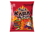 Koikeya Kara Mucho pittige aardappelchips, een Japans merk.