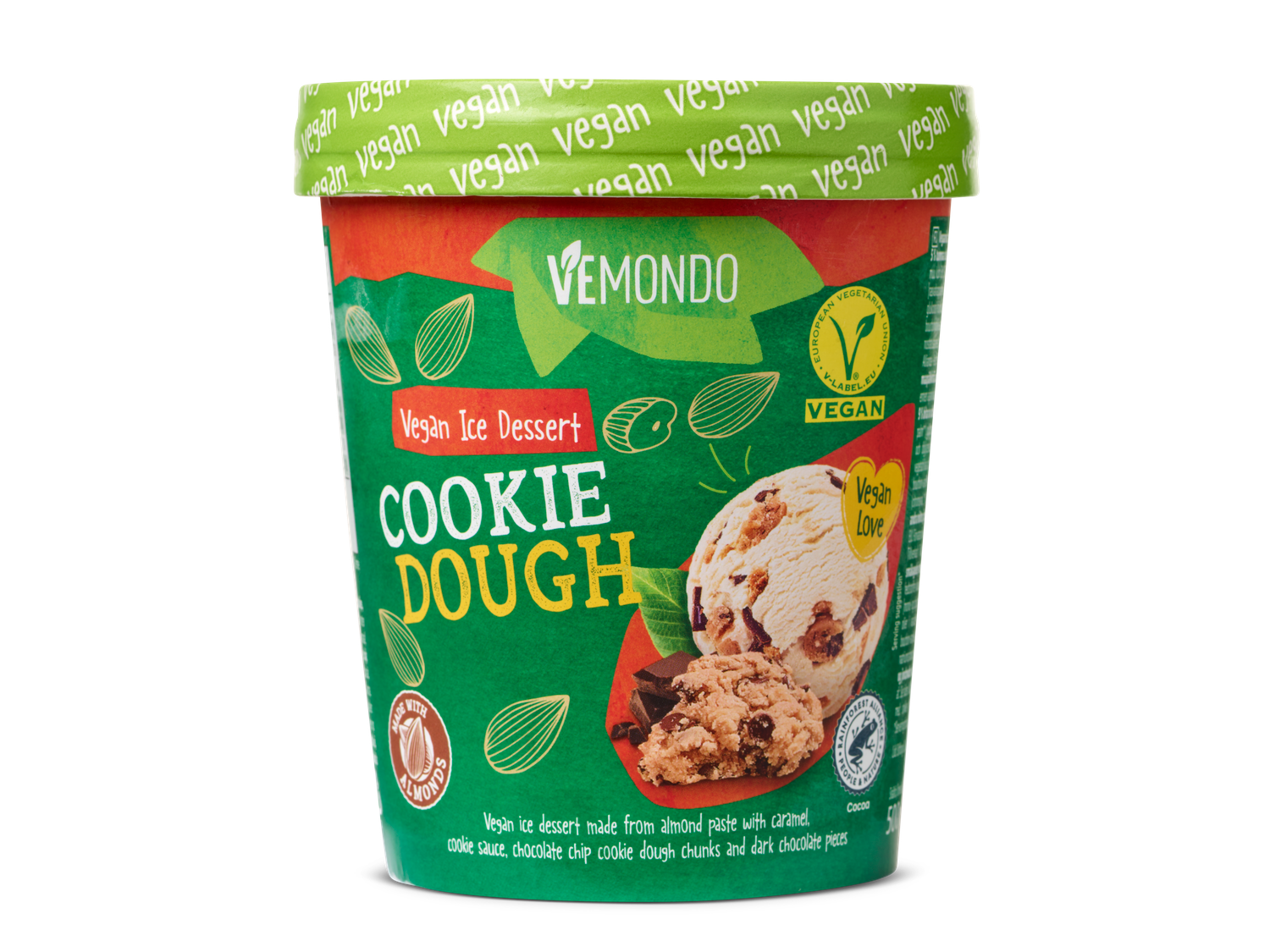 Vegan ijsbeker