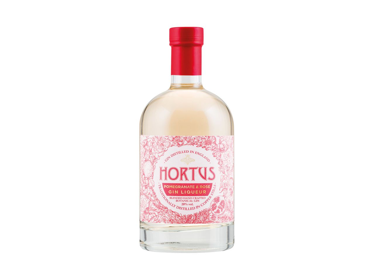 Go to full screen view: Hortus Pomegranate & Rose Gin Liqueur - Image 1