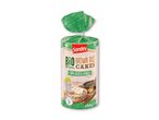 Pakke med økologiske brune riskager med chiafrø og quinoa, 120g.