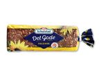 Schulstad Det Gode Solsikke rugbrød fyldt med solsikkekerner.