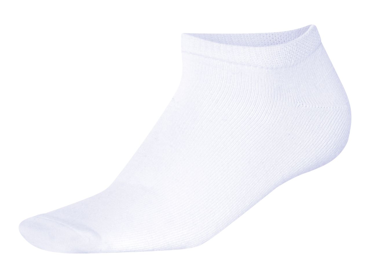 Esmara Ladies’ White Trainer Socks - 5 Pairs