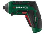 Зелен акумулаторен винтоверт Parkside®.
