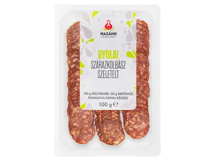 Szeletelt szárazkolbász