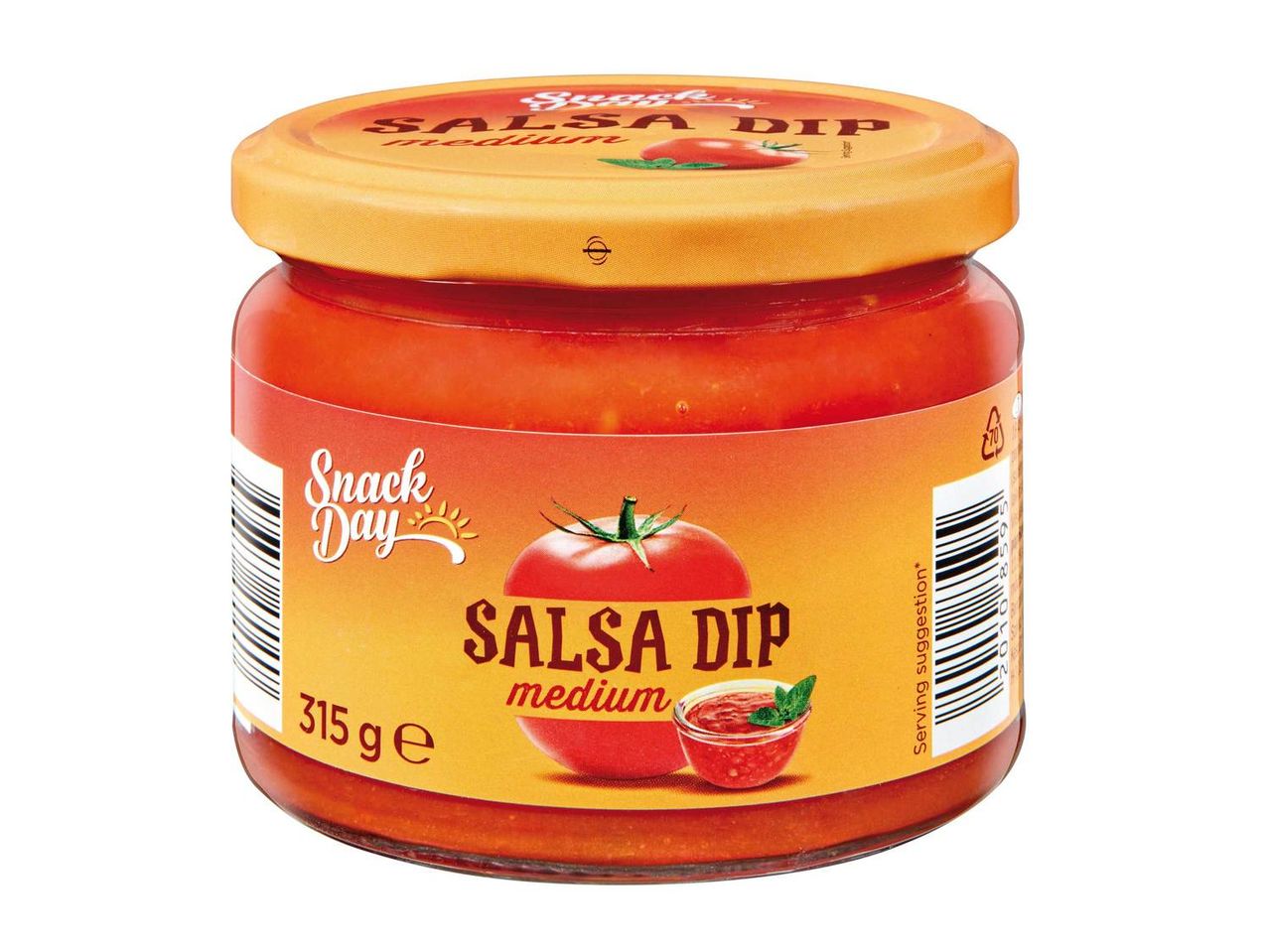 Snack Day Salsa Dip: 315 g közepesen csípős szósz.