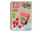 7 Sun Lolly biologische frambozen ijslolli's, zelf invriezen.