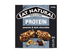 Eiwitrepen met pinda's en pure chocolade, 3x40g, bron van eiwitten en vezels, glutenvrij.