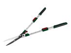Long-handled bypass loppers with green and black handles.