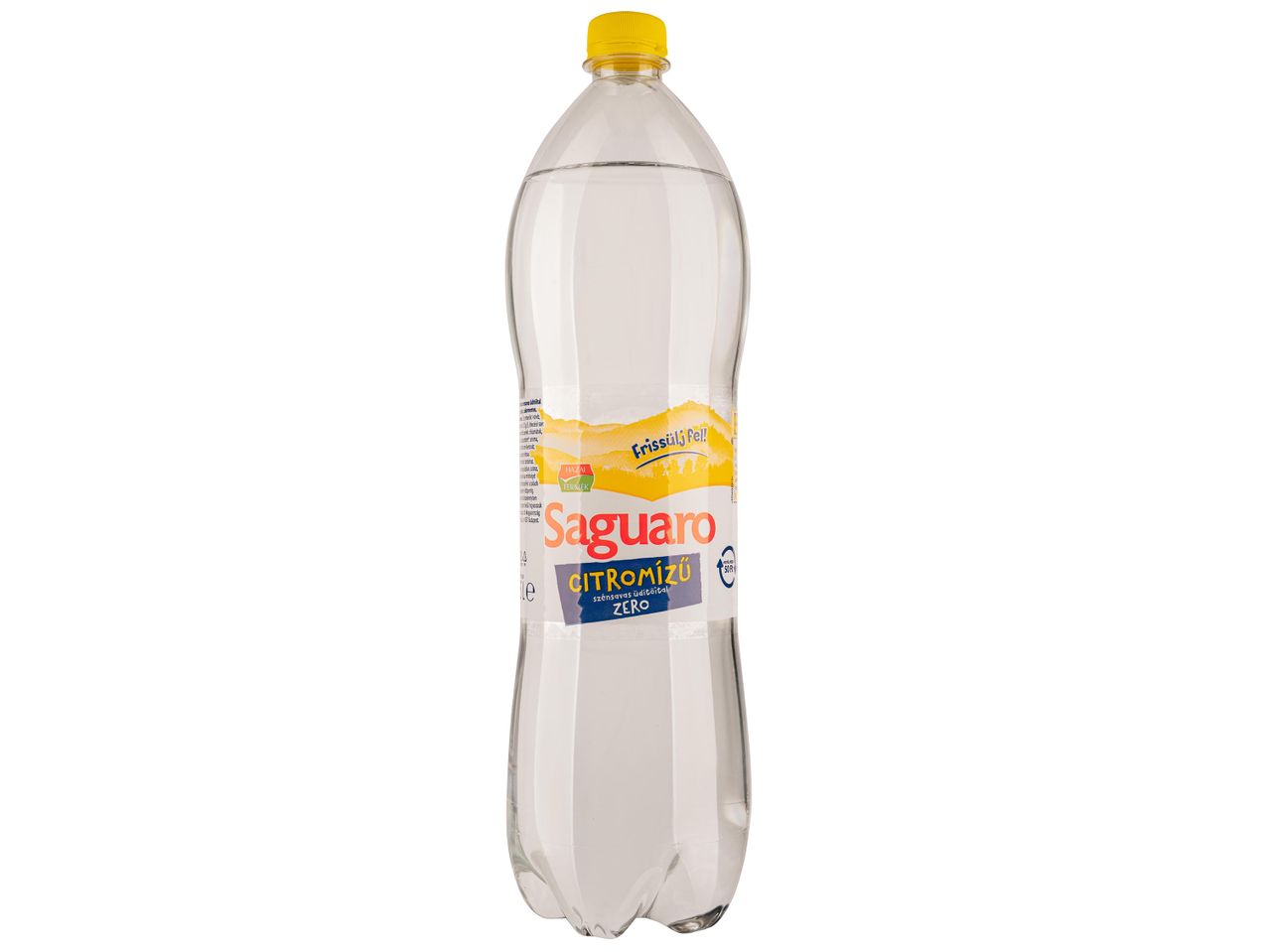 Egy San Benedetto ásványvíz PET palack.