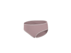 Cuecas infantis Lupilu às riscas, rosa e brancas.