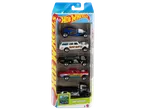 Hot Wheels HW Gassers 5-pack featuring classic gasser-style cars like 'Deep Stage' and 'Family Hauler'.