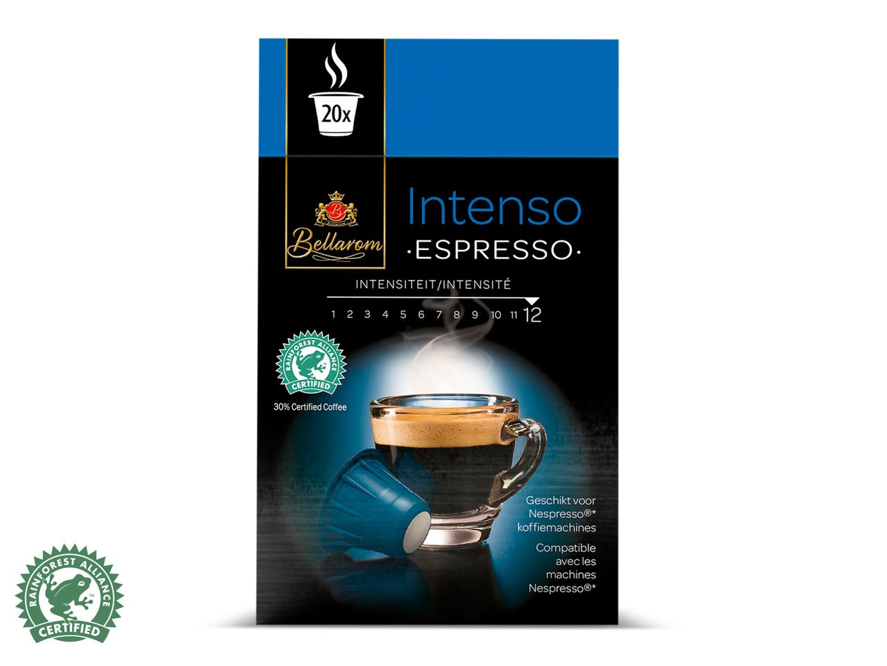 Ga naar volledige schermweergave: Koffiecups intenso espresso - afbeelding 1
