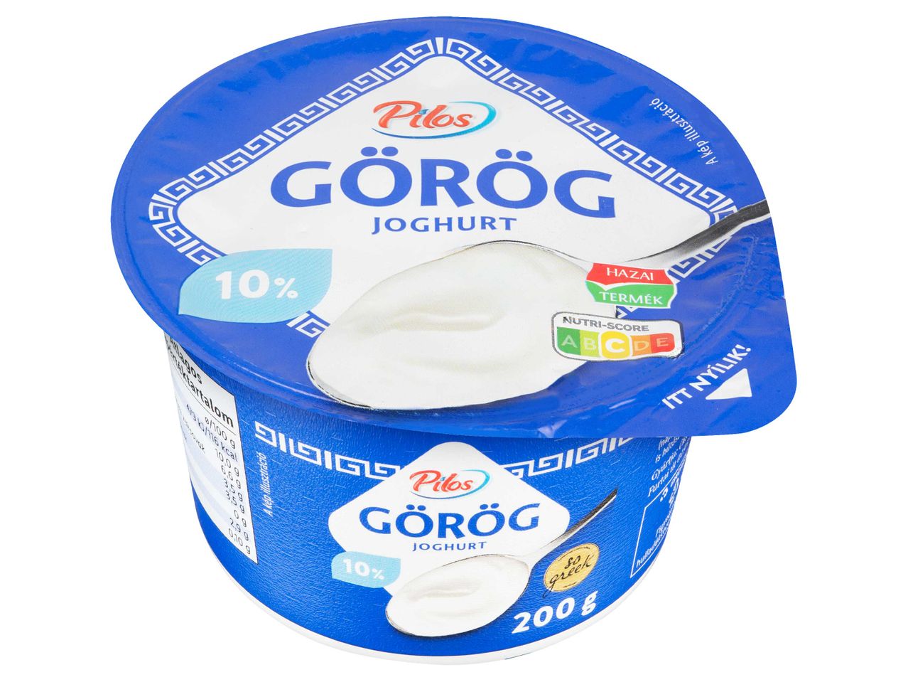 Görög joghurt pohárban.