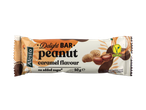 Baton proteic Alesto Delight Bar cu aromă de arahide și caramel, fără adaos de zahăr.