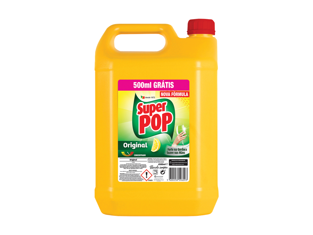 Detergente de Loiça de Limão SUPER POP