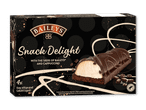 En pakke med 4 chokolade- og cappuccinosnacks med Baileys-smag, der skal opbevares på køl.