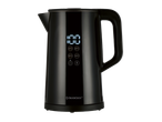 SilverCrest® melna elektriskā tējkanna ar digitālo displeju un temperatūras iestatījumiem