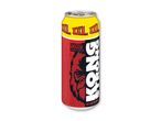 Energidrik i en rød og gul dåse med en gorilla og teksten 'URBAN CLASSIC ENERGY DRINK WILD POWER'.