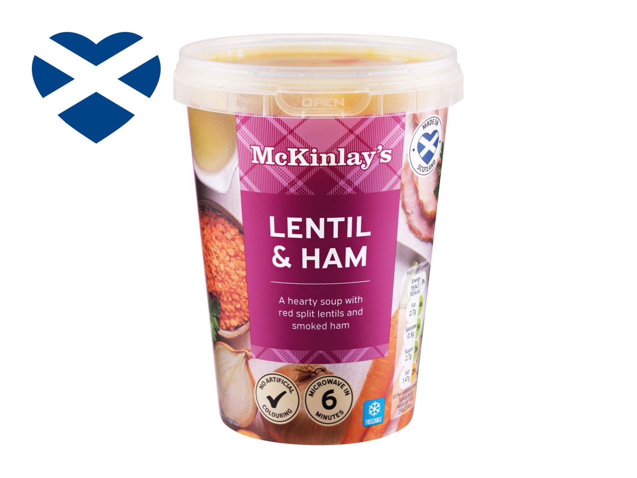McKinlay's lentil and ham soup