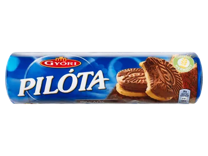Pilóta vaníliás karika / kakaós szendvicskeksz
