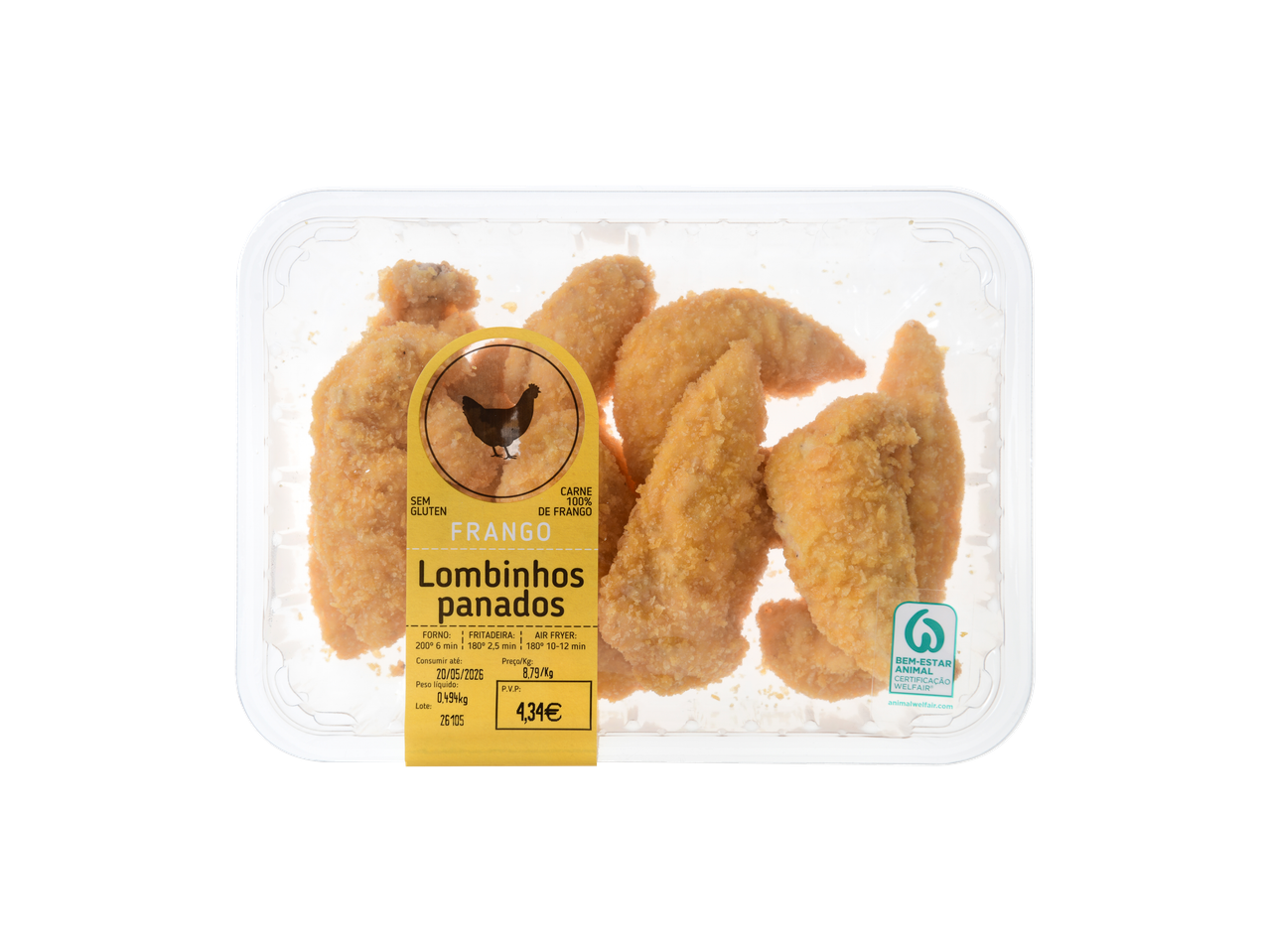 Lombinhos Panados de Frango Lidl