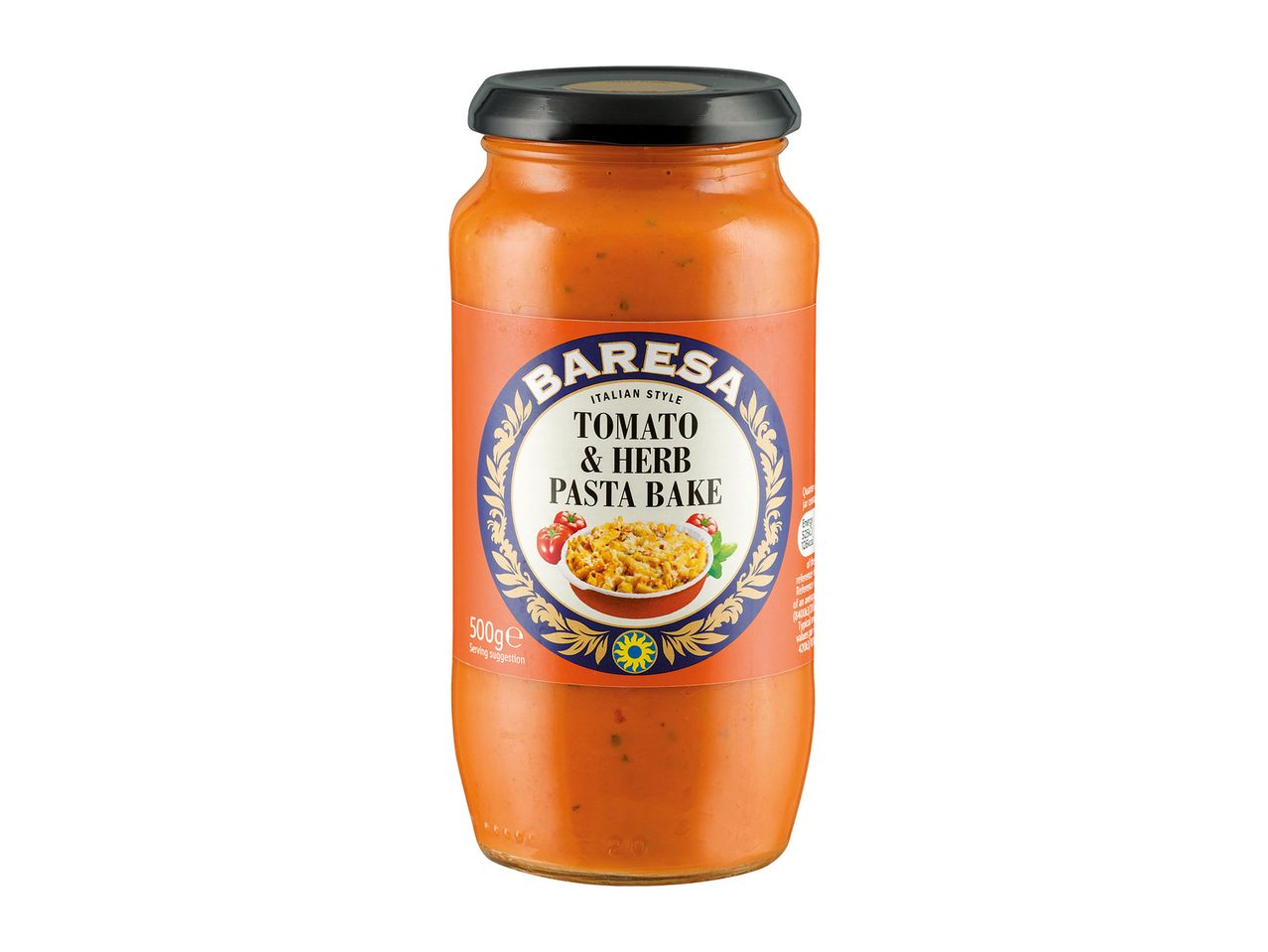 Barresa tomato & herb pasta bake sauce.