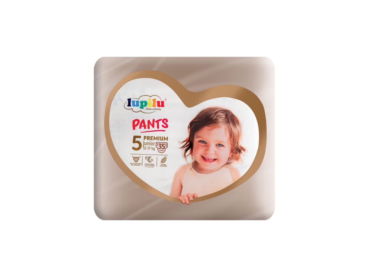 Lupilu Premium Junior Pants vystyklai, 12-17 kg.