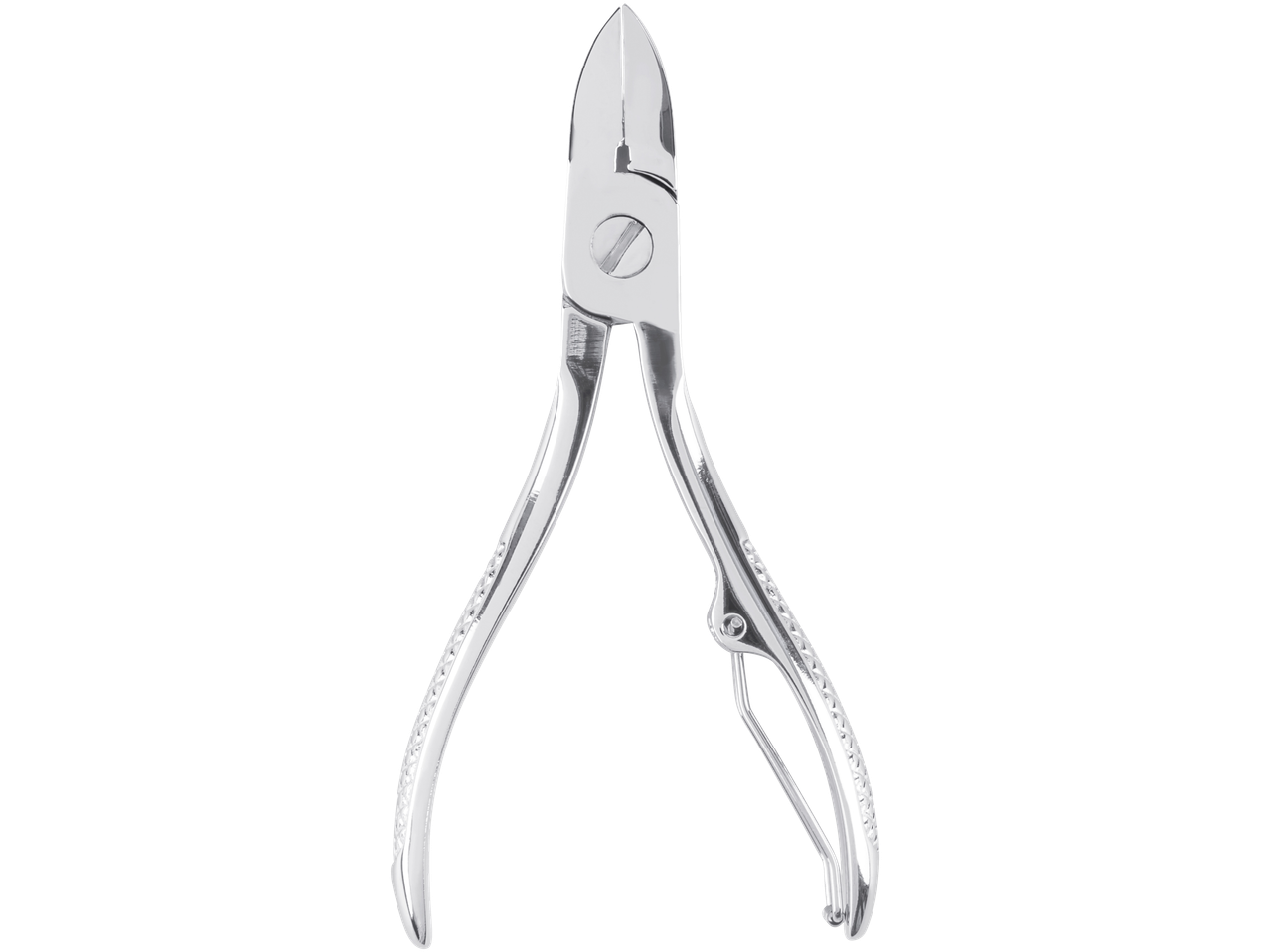 Un instrument metalic pentru tăierea unghiilor.