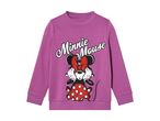 Purple Minnie Mouse sweatshirt for girls.