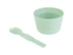 Минт зелена шоља и кашика