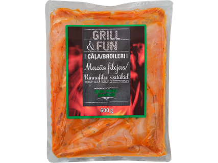 GRILL&FUN Broileri rinnafilee sisetükid ürdimarinaadis
