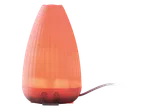 Difuzor de aromă cu ultrasunete LIVARNO home, de culoare piersică, cu lumină ambientală.