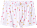 ESMARA KIDS beli šorts za devojčice sa roze i bež tufnama